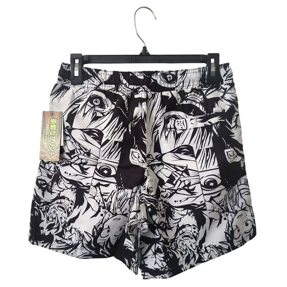 Fresh Prints Swimwear Of Tokyo Anime Swim Trunks - Picture 2 of 2